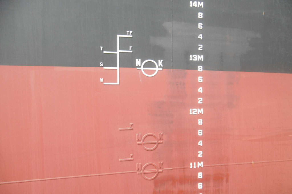 LoadLine and Draft Marks