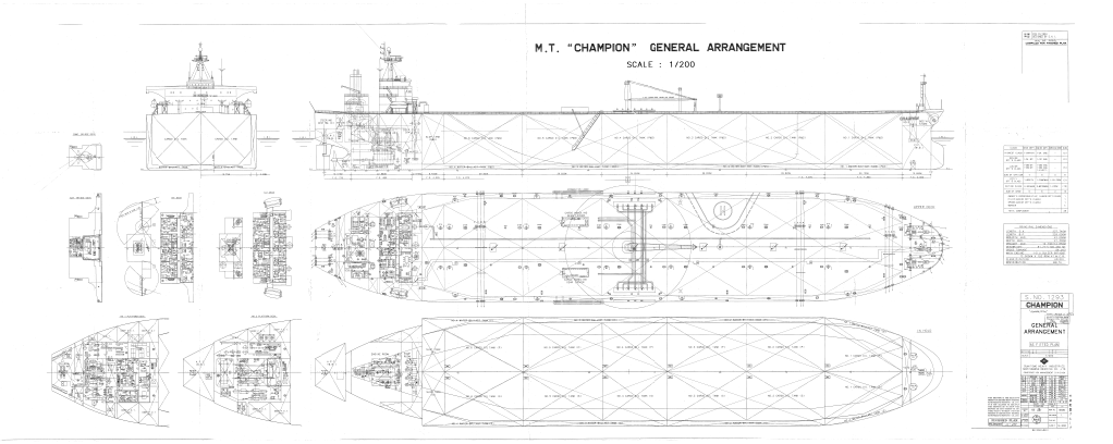 general cargo ship plan