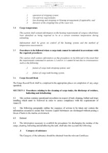 Procedures and Arrangement Manual (P & A Manual)​