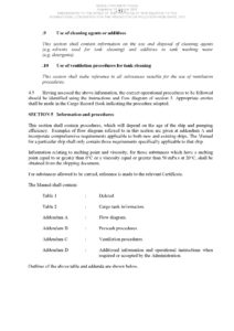 Procedures and Arrangement Manual (P & A Manual)​