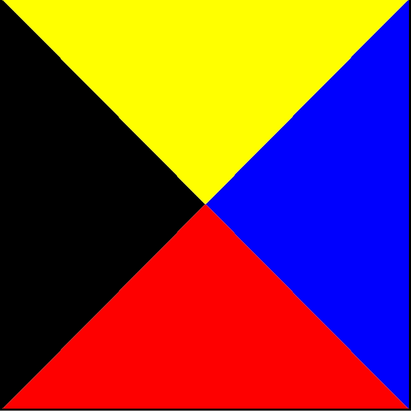 nautical flag Z