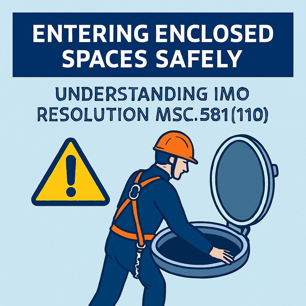 Entering Enclosed Spaces Safely: Understanding IMO Resolution MSC.581(110)